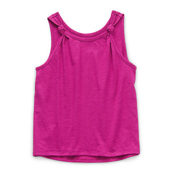Thereabouts Little & Big Girls V Neck Tank Top