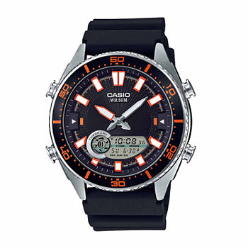 Casio Mens Black Strap Watch Amw-720-1av