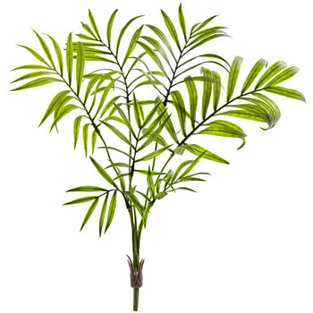 Mini Areca Palm Artificial Bush; Set of 8