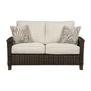 Outdoor By Ashley Paradise Trail Patio Sofa