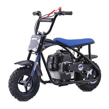 Mototec Bandit 52cc 2-Stroke Kids Gas Mini Bike Blue