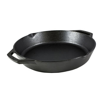 Lodge Cookware 12.5" Cast Iron Skillet Dual Handle