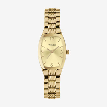 Timex Womens Gold Tone Stainless Steel Expansion Watch Tw2v25600jt