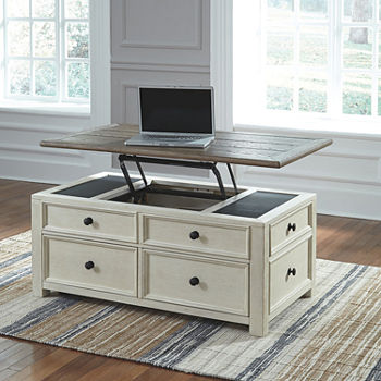 Signature Design by Ashley® Roanoke 4-Drawer Lift-Top Coffee Table