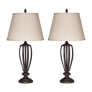 Signature Design by Ashley® Mildred 2-pc. Metal Table Lamp