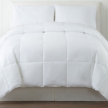 Madison Park Wingate 300 Thread Count Cotton Percale Luxury Down Alternative Comforter