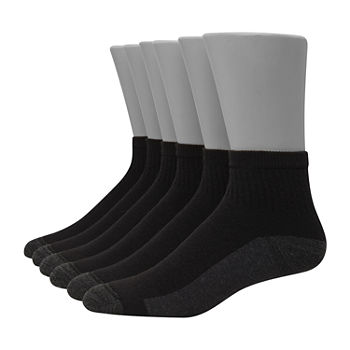 Hanes Ultimate Mens 6 Pair Low Cut Socks