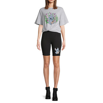 Stitch Oversized Graphic T-Shirt or Stitch Biker Short