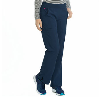 Med Couture Womens 8744T Yoga 2 Cargo Pocket Scrub Pants - Tall