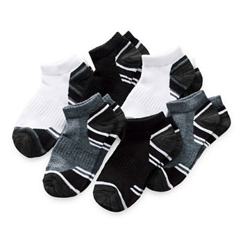 Xersion Little & Big Boys 6 Pair Low Cut Socks