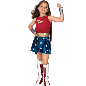 6-Pc. DC Comics Wonder Woman Dress Up Girl Child Costume