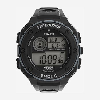 Timex Mens Black Strap Watch Tw4b24300jt