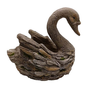 14" Swan Planter
