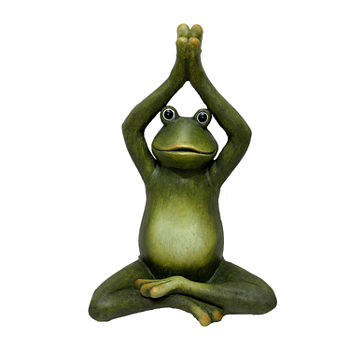 20" Outdoor Yoga Frog