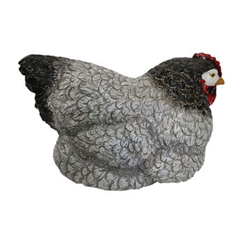 9" Outdoor Lying Sussex Chicken