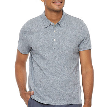 Mutual Weave Mens Regular Fit Short Sleeve Polo Shirt