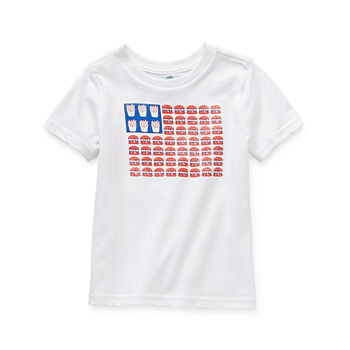 Thereabouts Toddler Boys Crew Neck Short Sleeve T-Shirt