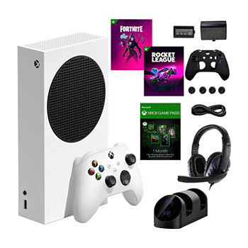 Xbox Series S Special Edition Fortnite Rocket League Console with Accessories and Vouchers