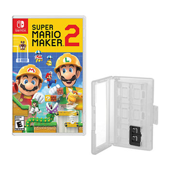 Nintendo Switch Mario Maker 2 and 12 Game Caddy