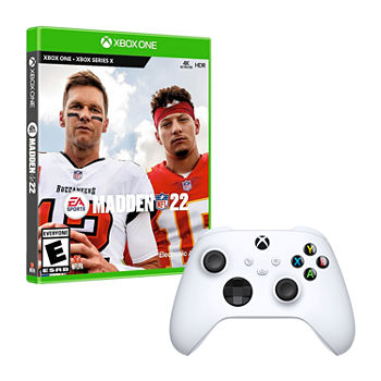 Xbox One Series Controller with Madden NFL 22 Game