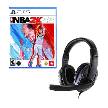 NBA 2K22 with Universal Headset for PlayStation 5