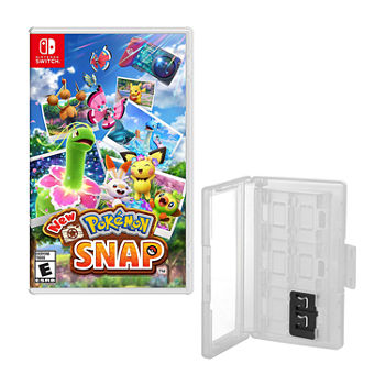 Pokemon Snap for Nintendo Switch With Hard Shell 12 Game Caddy