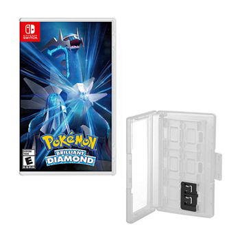 Pokemon Diamond for Nintendo Switch With Hard Shell 12 Game Caddy
