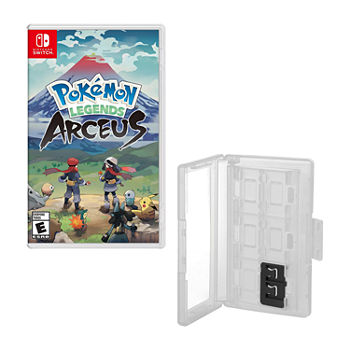 Pokemon Legends Arceus for Nintendo Switch With Hard Shell Game Caddy