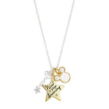 Disney Disney Classics 18 Inch Cable Star Mickey Mouse Pendant Necklace