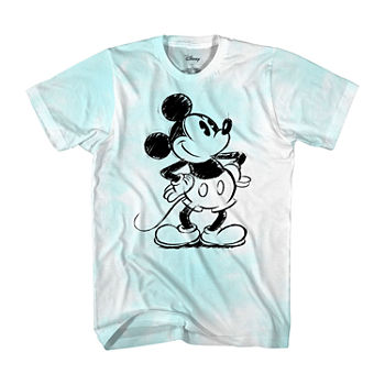 Little & Big Boys Crew Neck Mickey Mouse Short Sleeve Graphic T-Shirt