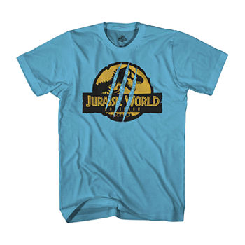 Little & Big Boys Crew Neck Jurassic World Short Sleeve Graphic T-Shirt