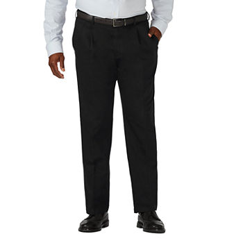 Haggar® Work to Weekend® Pleated Pants–Big & Tall