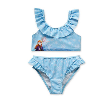 Disney Collection Little & Big Girls Princess Frozen Bikini Set