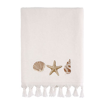 Avanti Macrame Shells Bath Towel