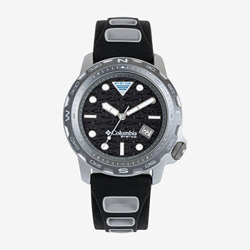 Columbia Sportswear Co. Unisex Adult Black Strap Watch Pfg02-001