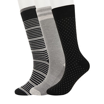 Collection By Michael Strahan Mens 3 Pair Crew Socks