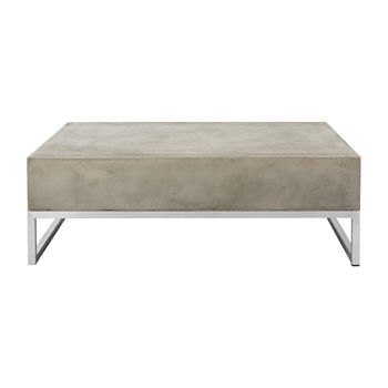 Eartha Patio Collection Weather Resistant Patio Coffee Table