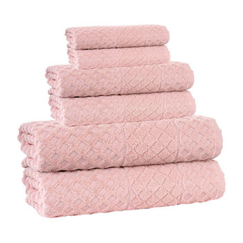 Enchante Home Glossy 6-pc. Quick Dry Bath Towel Set