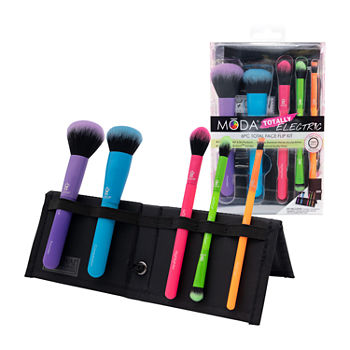 Moda Brushes Totally Electric Face 6pc Set