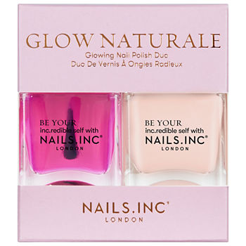 NAILS INC. Glow Naturale Nail Polish Duo