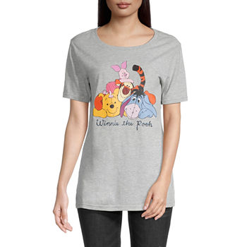 Winnie The Pooh Juniors Womens Boyfriend Graphic T-Shirt