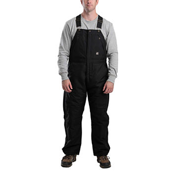 Berne Icecap Insulated Bib Short Mens Workwear Overalls