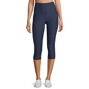 Xersion Train High Rise Stretch Quick Dry Workout Capris