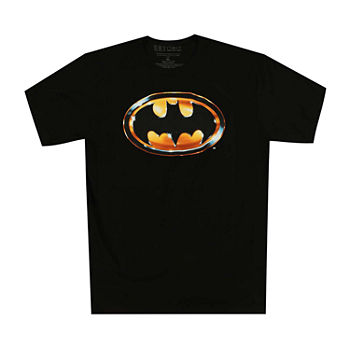 Big and Tall Mens Crew Neck Short Sleeve Classic Fit Batman Graphic T-Shirt