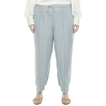 Ryegrass Womens Mid Rise Luxe Jogger Pant-Plus