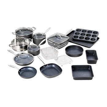 Granite Stone Pro Hard Anodized 20-pc. Nonstick Cookware and Bakeware Set