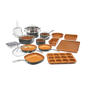 Gotham Steel Pro Hard Anodized 20-pc. Nonstick Cookware and Bakeware Set