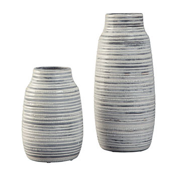Signature Design By Ashley® Set of 2 Donaver Vases