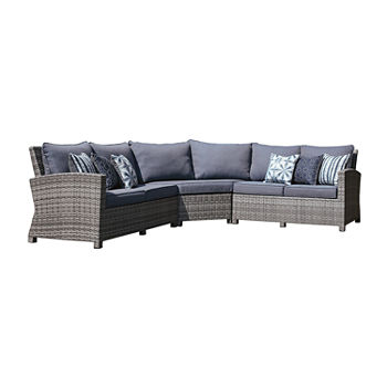Patio Sectionals Patio Furniture Closeouts For Clearance Jcpenney