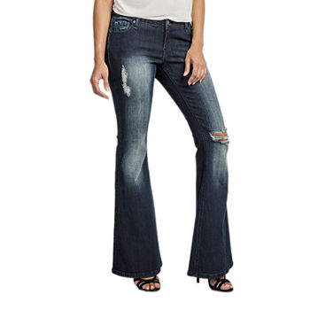 Poetic Justice Stretch Womens Mid Rise Jean